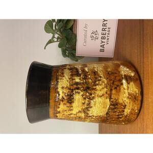 Vintage Laurentian Pottery Lidded Canister, Artisan Series, Canada, 1960s - 70s